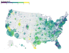 GeoPath - bubble-map