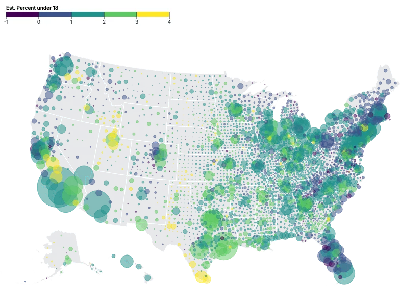 GeoPath - bubble-map